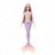 MUÑECA BARBIE ENSUEÑO SIRENAS CON CABELLO DE COLORES