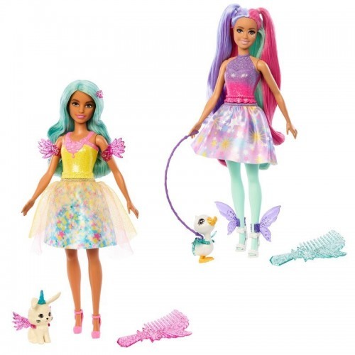 MUÑECA BARBIE A TOUCH OF MAGIC HERMANAS