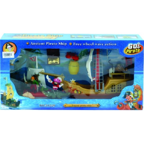 SET PIRATA SHIP CAJA