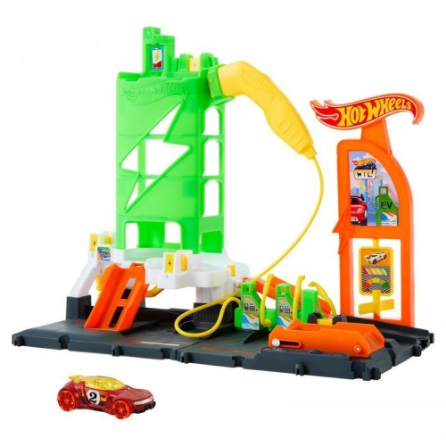 HOT WHEELS CITY PISTA SÚPER ESTACIÓN DE GASOLINA