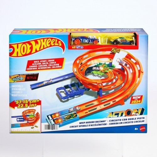 HOT WHEELS ACTION PISTA CIRCUITO GIRO VELOZ