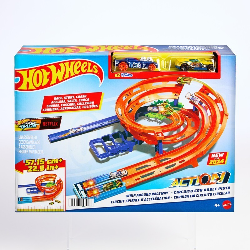 HOT WHEELS ACTION PISTA CIRCUITO GIRO VELOZ