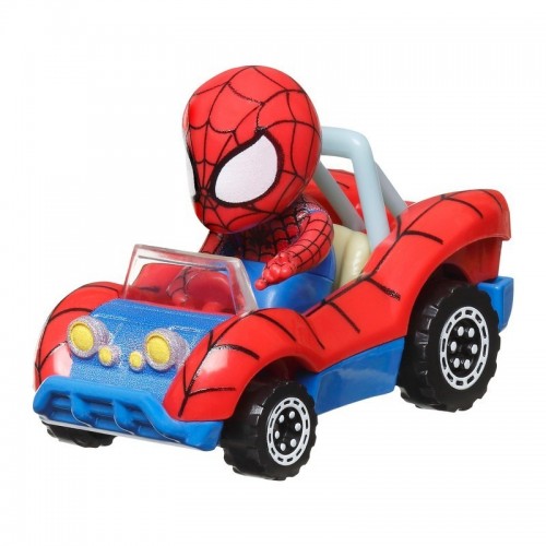 HOT WHEELS RACERVERSE PERSONAJE SORPRESA ESCALA 1:64 EN AUTO DE CARRERA