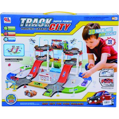 SET PARKING TRACK CITY CAJA