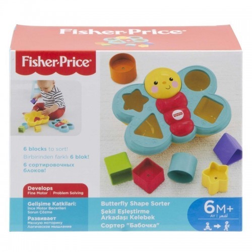 FISHER PRICE MARIPOSA DE BLOQUES DIVERTIDOS