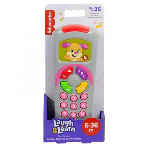 FISHER PRICE RÍE Y APRENDE CONTROL REMOTO DE HERMANITA