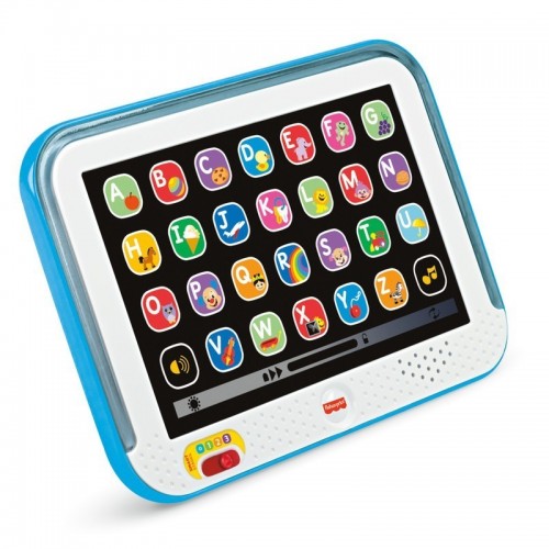 FISHER PRICE RÍE Y APRENDE TABLET DE APRENDIZAJE CRECE CONMIGO AZUL