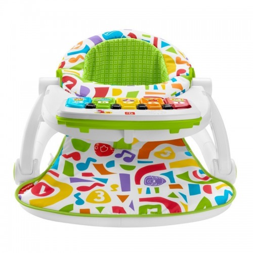 FISHER PRICE SILLA DELUXE PIANO PATADITAS MUSICAL CRECE CONMIGO