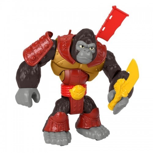 FISHER PRICE IMAGINEXT FIGURA DE ACCION GORILA SAMURAI
