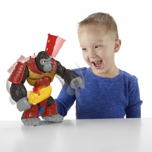 FISHER PRICE IMAGINEXT FIGURA DE ACCION GORILA SAMURAI
