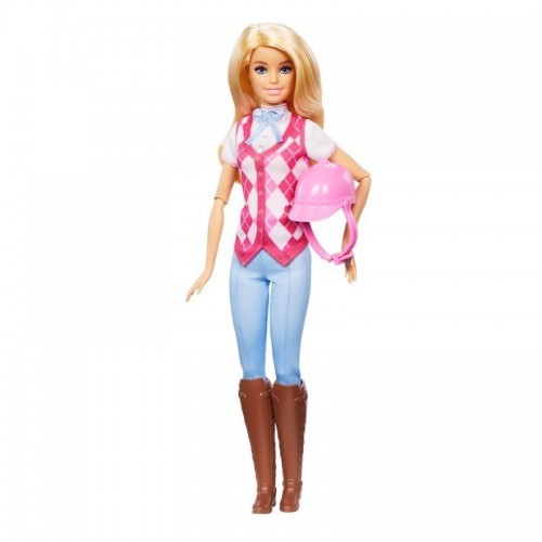 MUÑECA BARBIE MALIBU EQUITACION