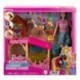 MUÑECA BARBIE RENEE SET DE CUIDADO DE CABALITO