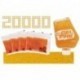 REPUESTO NERF PRO GELFIRE NARANJA 20.000 RECARGAS