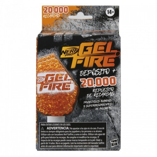 REPUESTO NERF PRO GELFIRE NARANJA 20.000 RECARGAS
