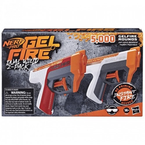 LANZADOR NERF PRO GELFIRE PACK DOBLE DUAL WIELD