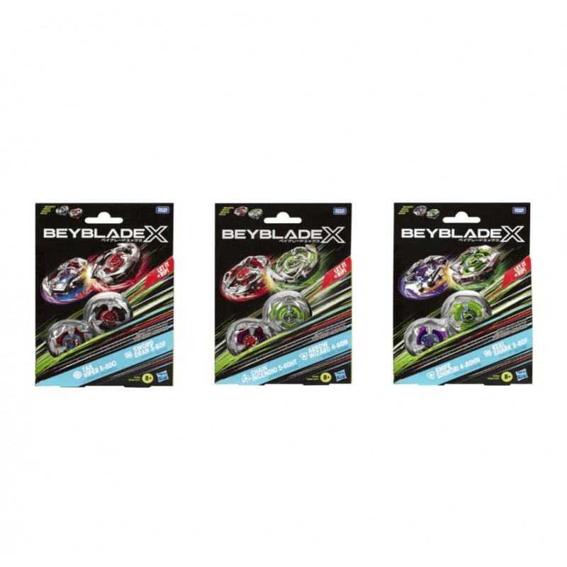 Trompo Beyblade X Pack Doble Surtido