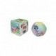 SONAJERO CUBO Y PELOTA ESPUMA MALLA