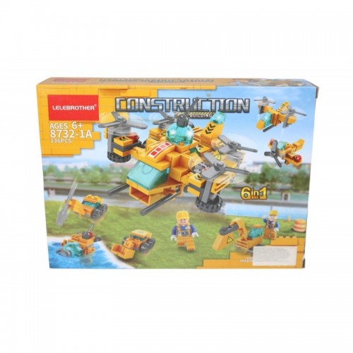 JUEGO DE BLOQUES CONSTRUCTUCION 6 EN 1