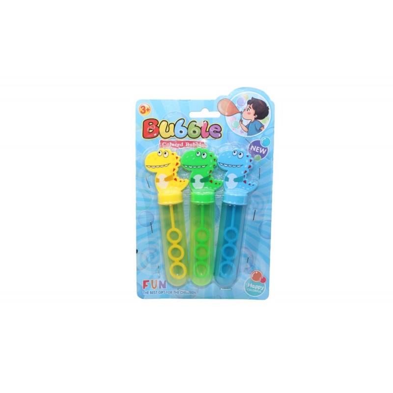BURBUJERO COLORED X 3 BLISTER