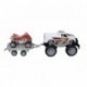 CAMIONETA CON CUATRIMOTO FRICCION BASE Y