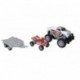 CAMIONETA CON CUATRIMOTO FRICCION BASE Y
