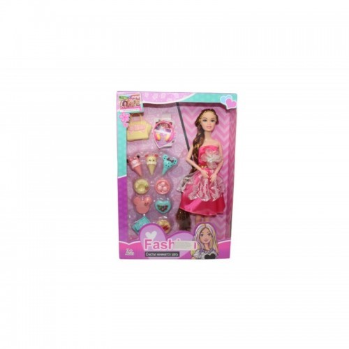 MUÑECA FLACA FASHION CON ACCESORIOS CAJA