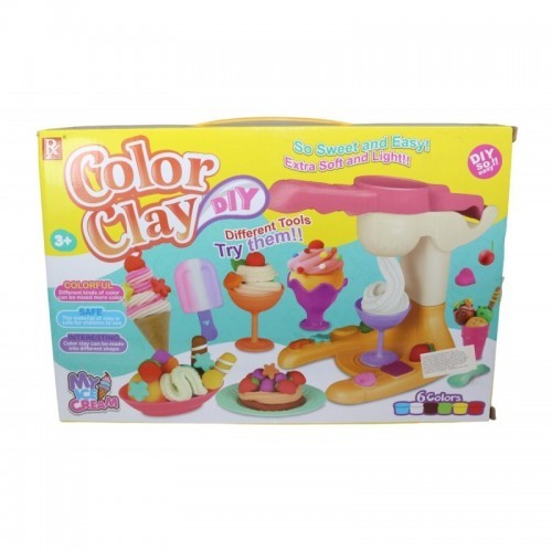 PLASTILINA FABRICA DE HELADOS COLOR CLAY