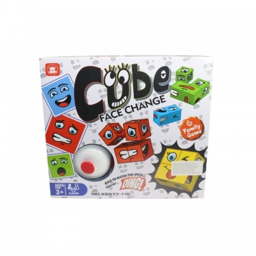 CUBO MAGICO CARAS CAJA