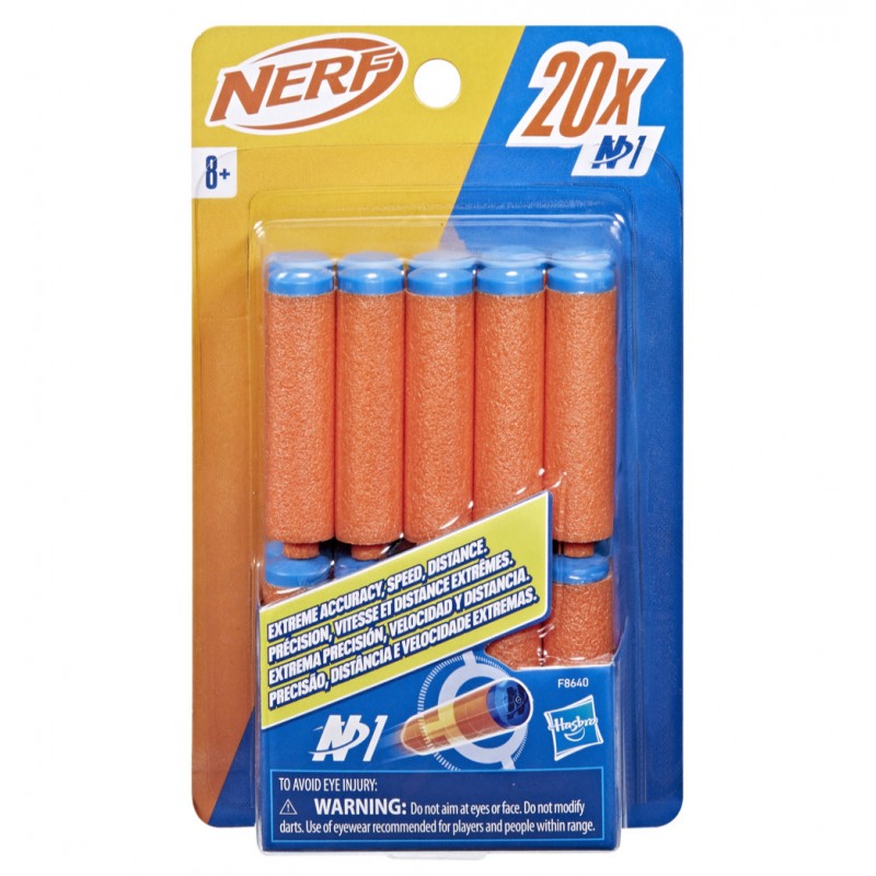 DARDOS NERF N SERIES 20 UNIDADES