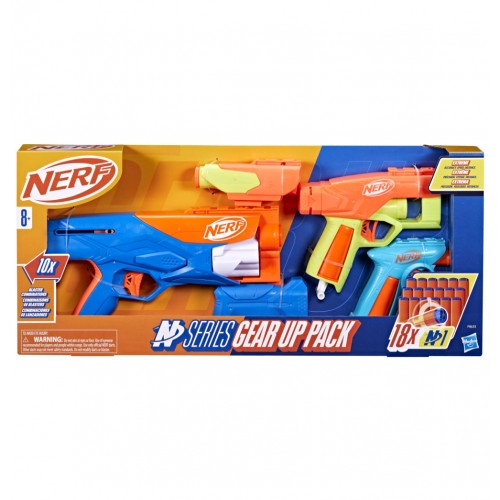 LANZADOR NERF N SERIES GEAR UP PACK