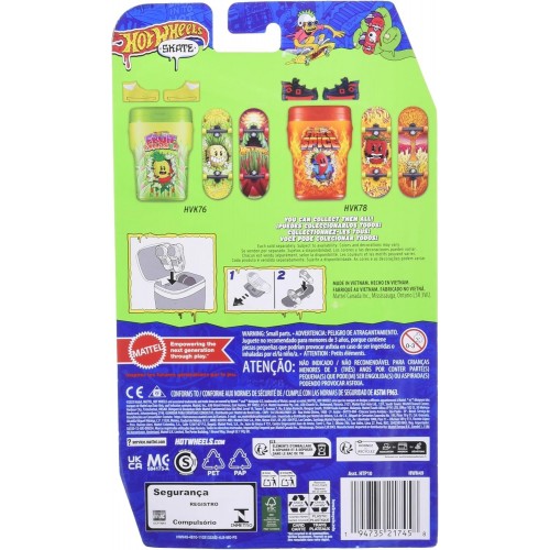 HOT WHEELS SKATE PAQUETE DE CHICLES
