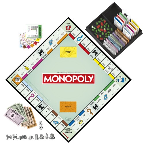 JUEGO DE MESA MONOPOLY CLÁSICO