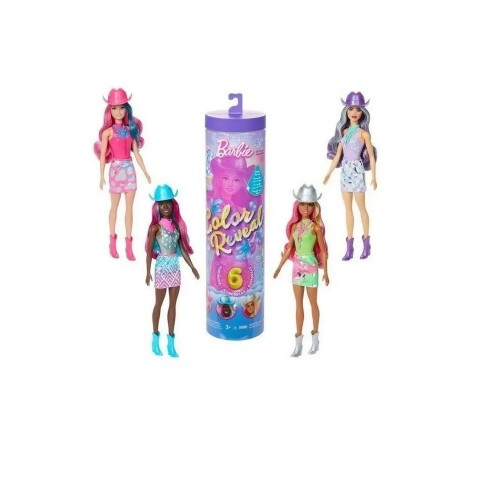 BARBIE COLOR REVEAL MUÑECA MODA DISCO SORPRESA