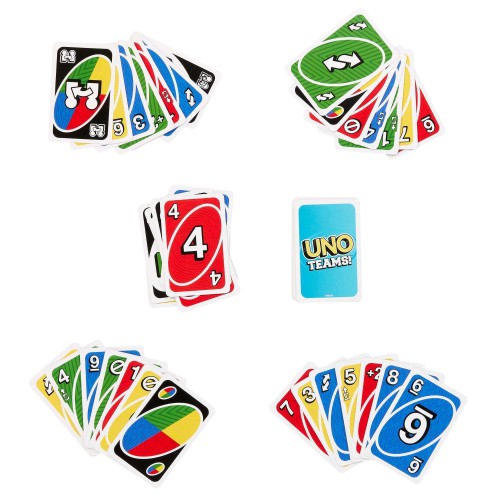 JUEGO DE CARTAS UNO TEAMS