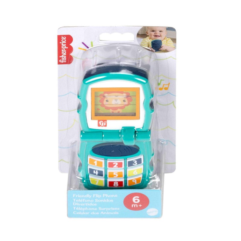 FISHER PRICE TELÉFONO SONIDOS DIVERTIDOS