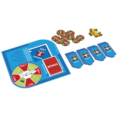 JUEGO DE MESA MONOPOLY EXPANSIÓN GRAN PREMIO PARKING GRATUITO