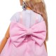 BARBIE FASHIONISTA DELUXE VESTIDO ROSA CON MOÑO