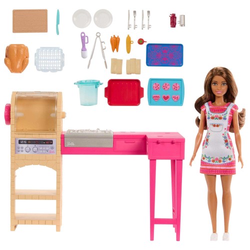 BARBIE TERESA SET CREA Y COCINA