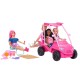 BARBIE DETECTIVES EN LA PLAYA VEHÍCULO BUGGY DE PLAYA