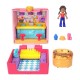 POLLY POCKET  SET DE JUEGO COMPACTO REVEAL COMIDITA RÁPIDA