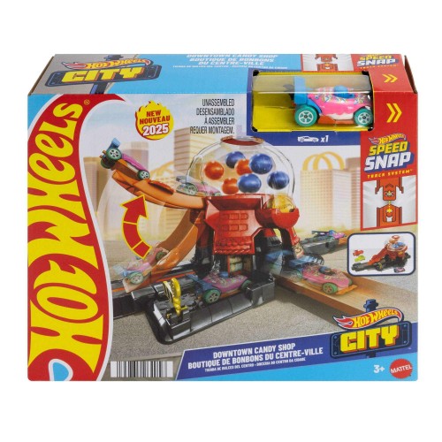 HOT WHEELS CITY PISTA TIENDA DE DULCES