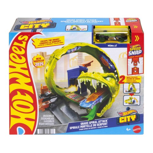 HOT WHEELS CITY PISTA ATAQUE DE SERPIENTE