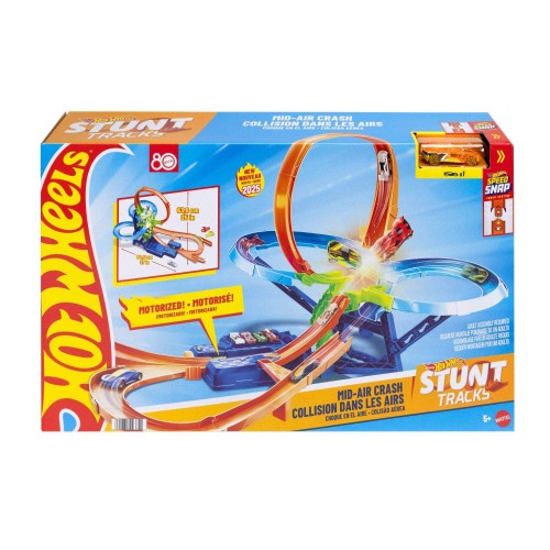 HOT WHEELS PISTA STUNT TRACKS MULTI-CHOQUE AÉREO