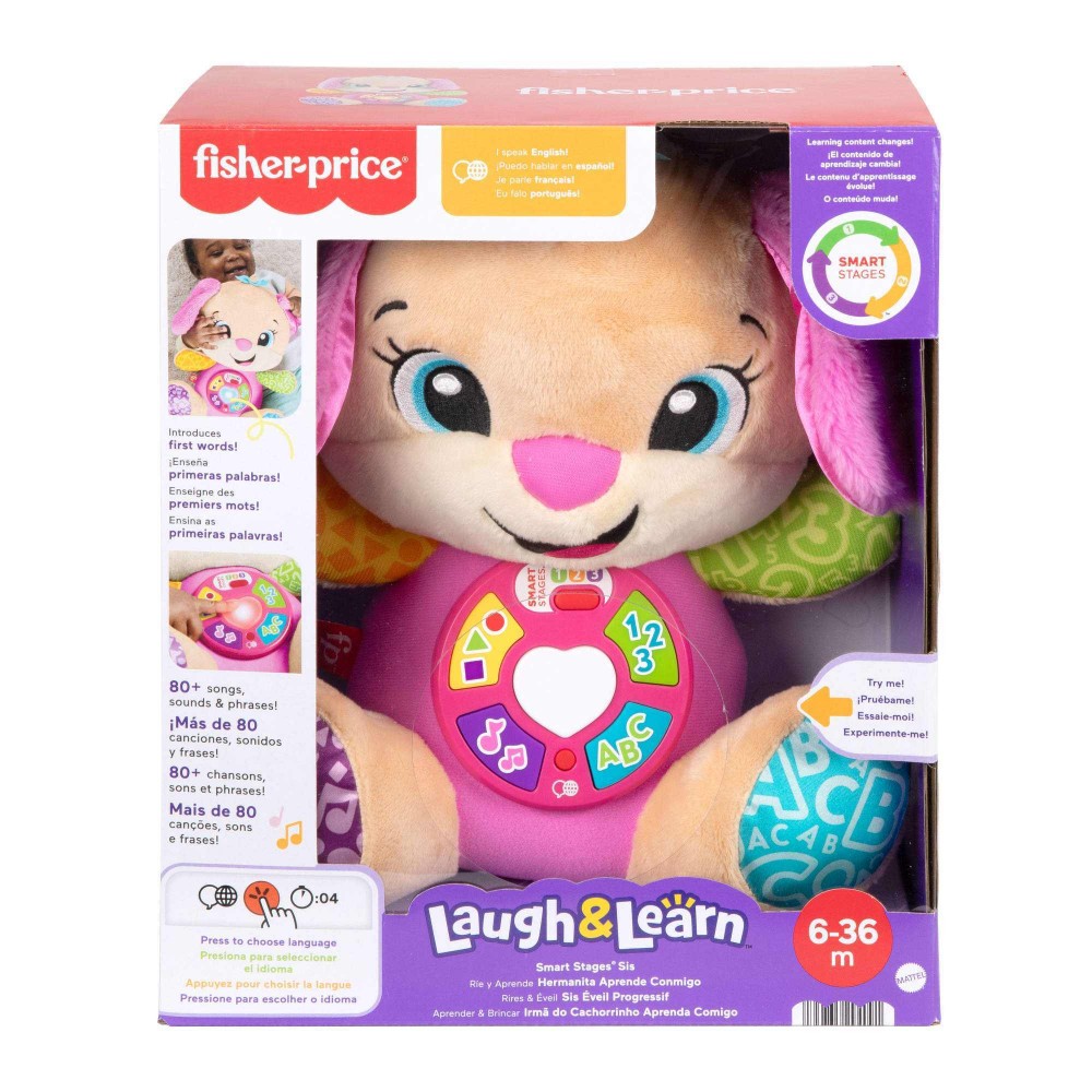 Price Laugh Control Rie Y Aprende Fisher Price Perrito Hermanito