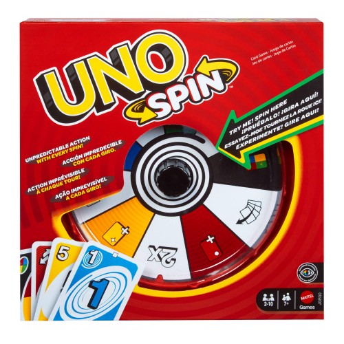 JUEGO DE MESAS UNO SPIN NUEVA EDICIÓN