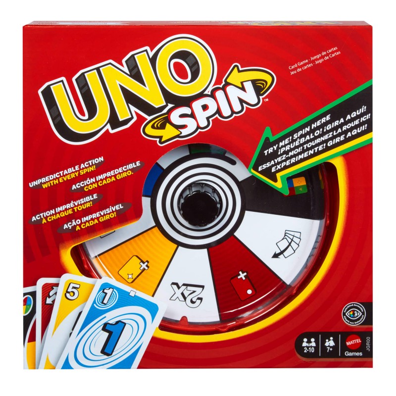 JUEGO DE MESAS UNO SPIN NUEVA EDICIÓN