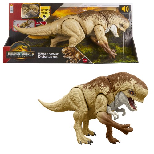 JURASSIC WORLD DINOSAURIO REBIRTH VILLANO CON SONIDO