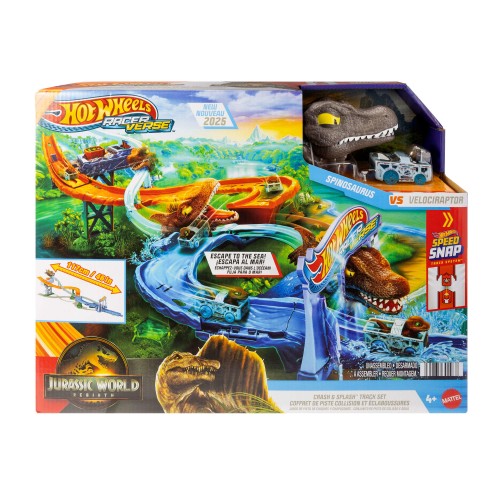 HOT WHEELS RACERVERSE PISTA JURASSIC WORLD