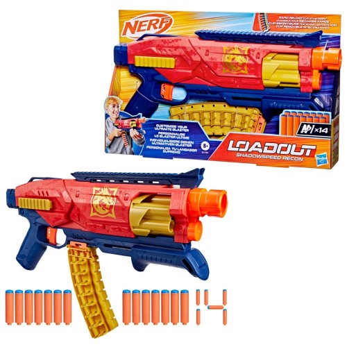 LANZADOR NERF LOADOUT SHADOWSPEED RECON
