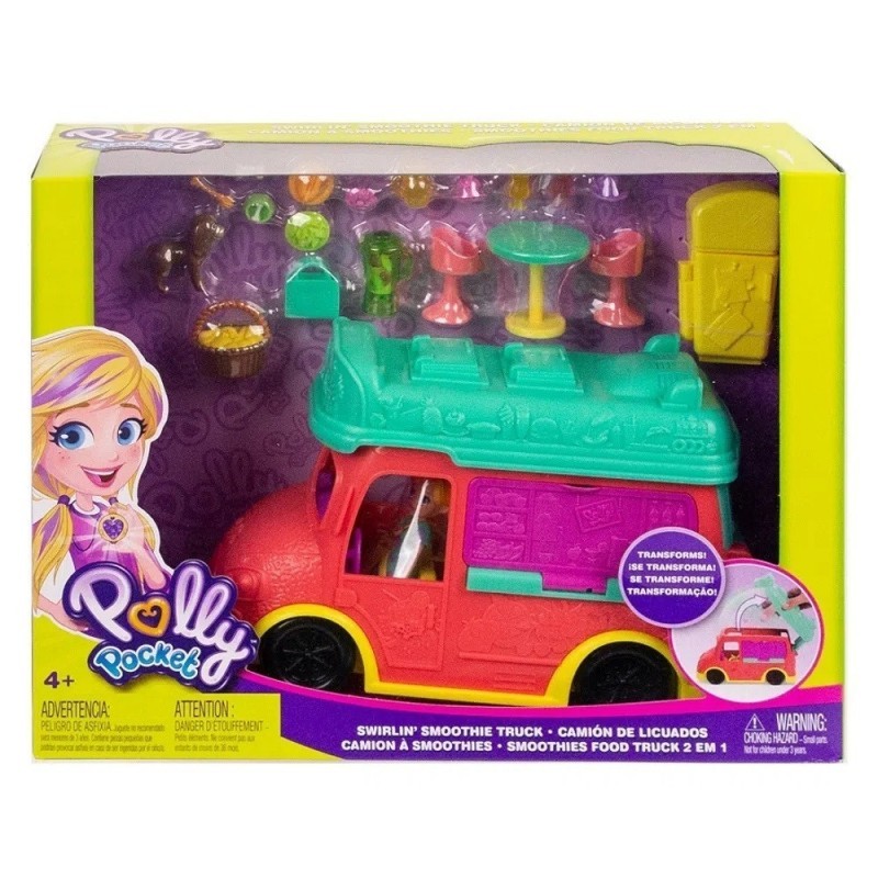 POLLY POCKET! CAMIÓN DE LICUADOS